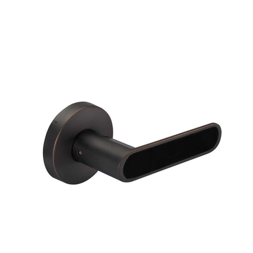 Black Inlay Privacy Lock T92026
