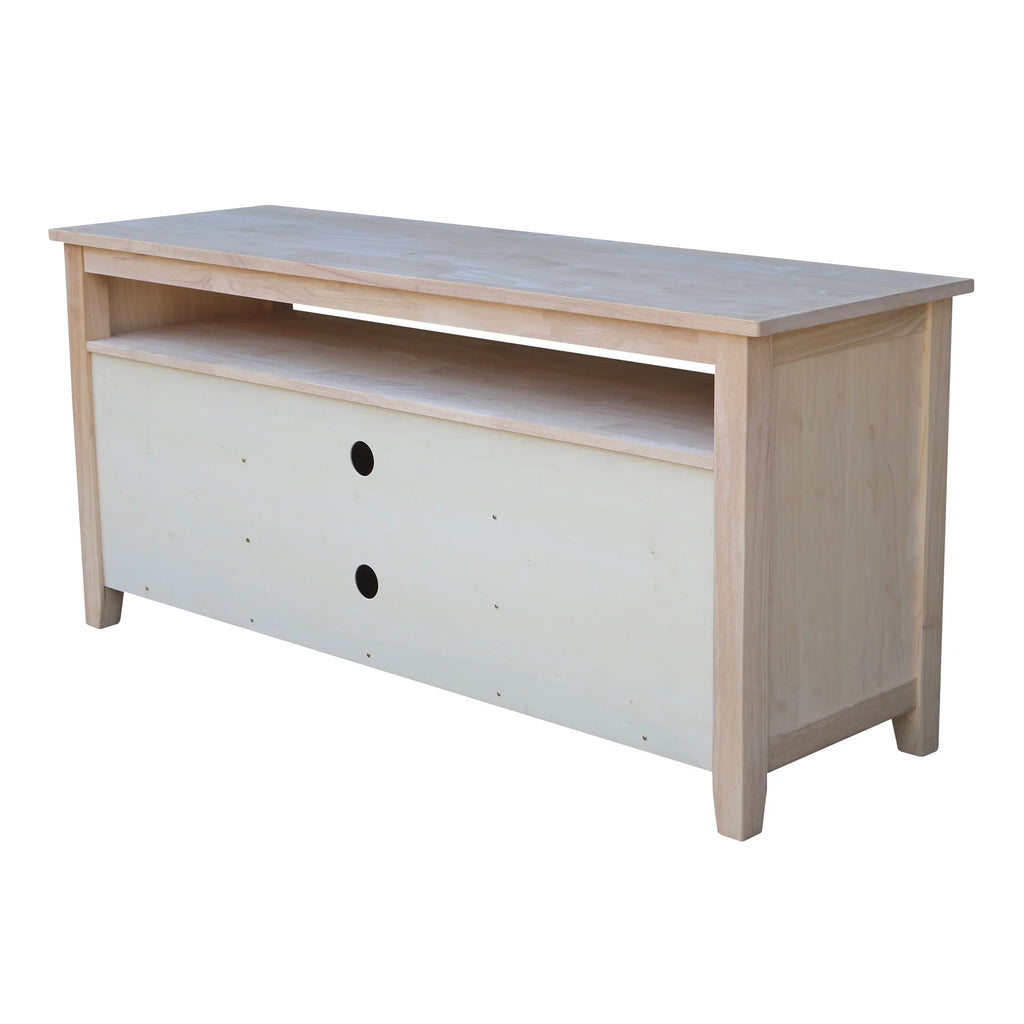 Solid Wood TV Stand with 2 Doors K34530