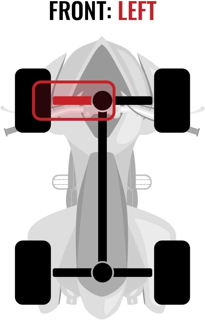 Front Left Axle for Kawasaki 750i Brute Force 4X4 B854103