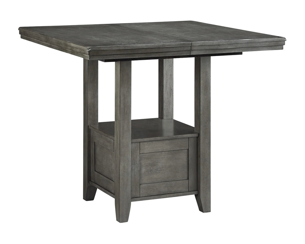 Gray Counter Height Dining Extension Table X73099