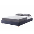 Queen Platform Bed Frame Dark Grey J465