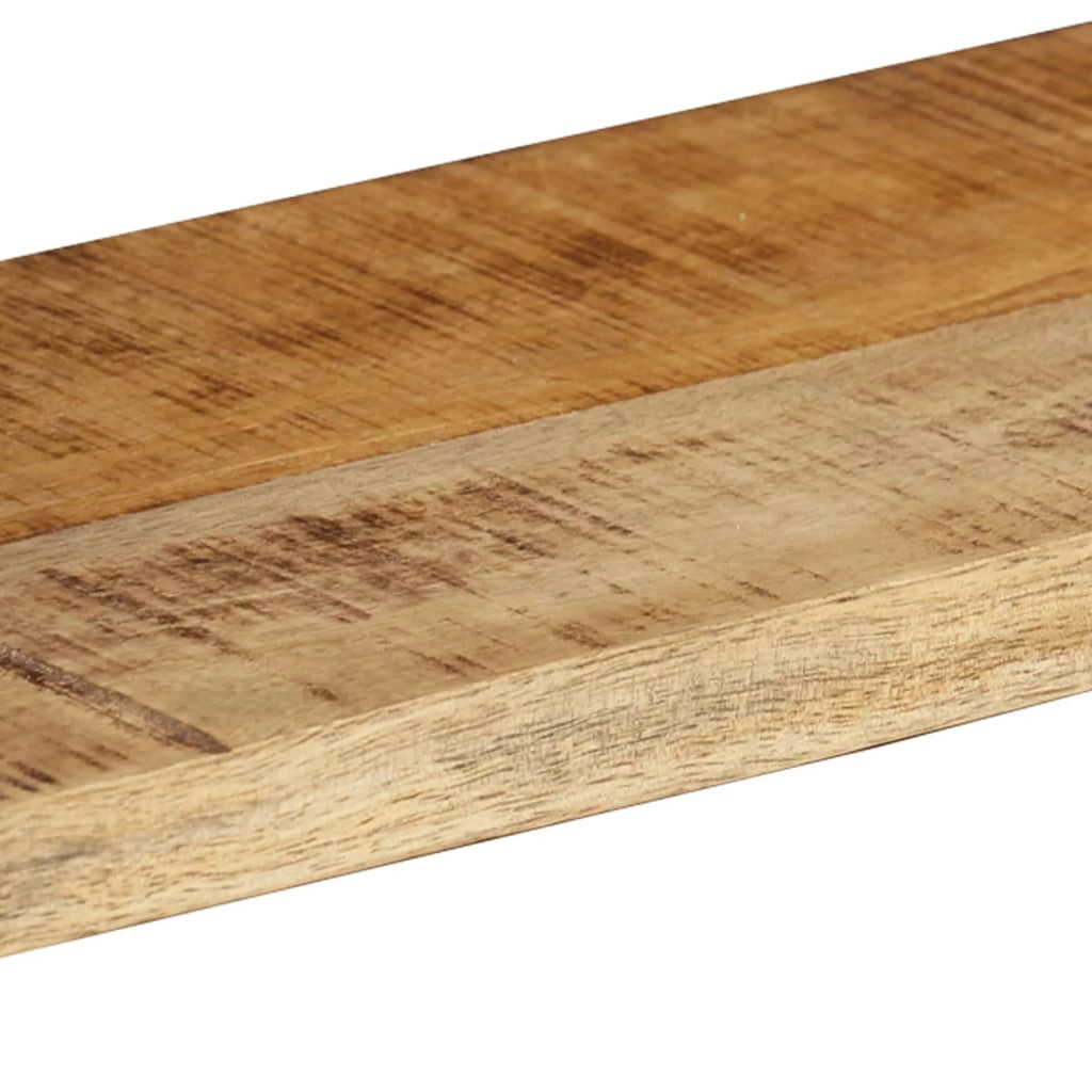 3 Piece Solid Mango Wood Wall Cube Shelf Set L683698