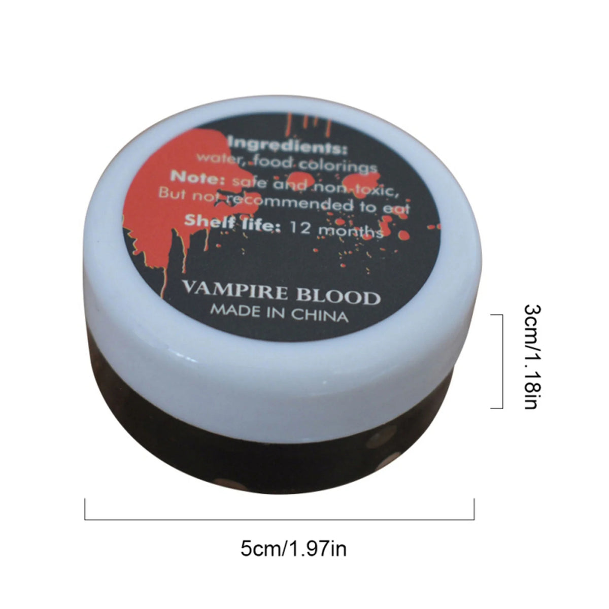 Halloween Blood Decoration Cosmetic Makeup Accessory M485