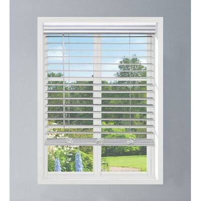 Cordless Faux Wood Blinds A987706