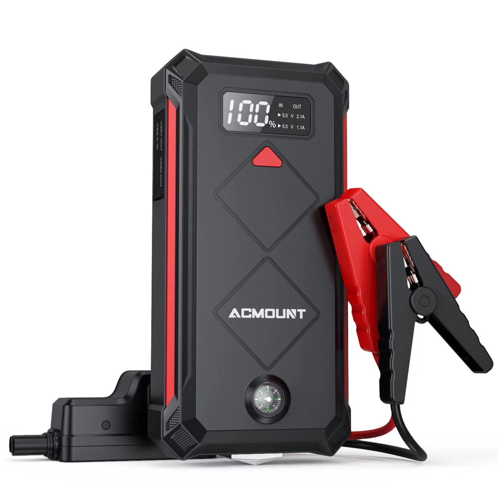 2000A 12V Portable Battery Jump Starter Box with LED Screen H7956