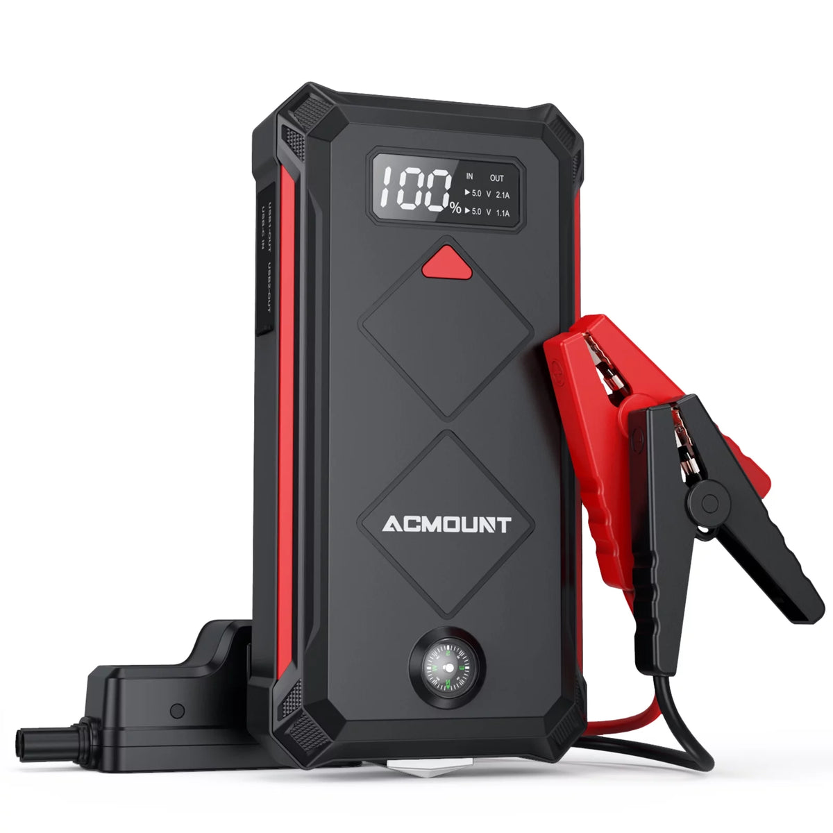 2000A 12V Portable Battery Jump Starter Box with LED Screen H7956