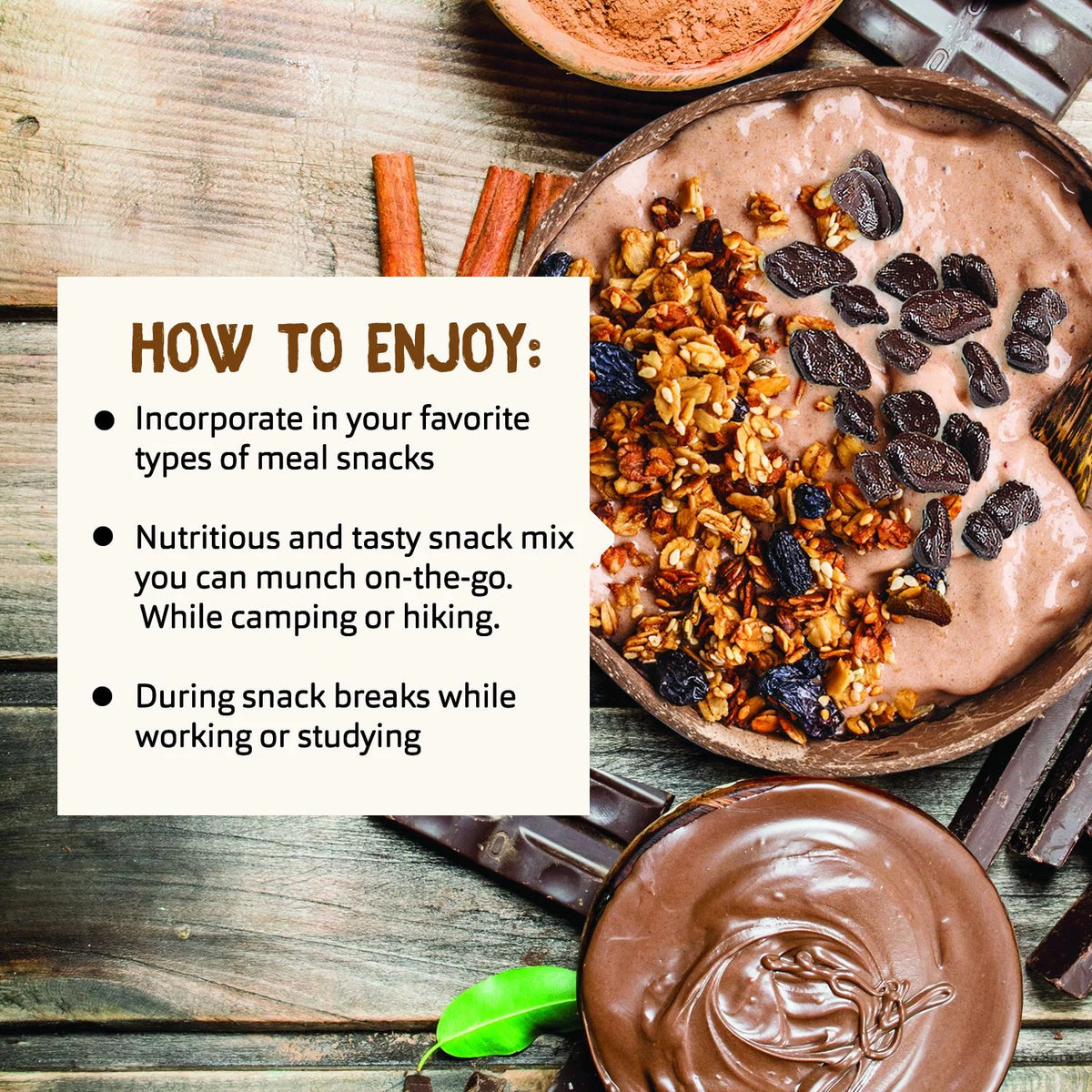 Organic Dark Chocolate Superfruit Mix 1.4oz A60411