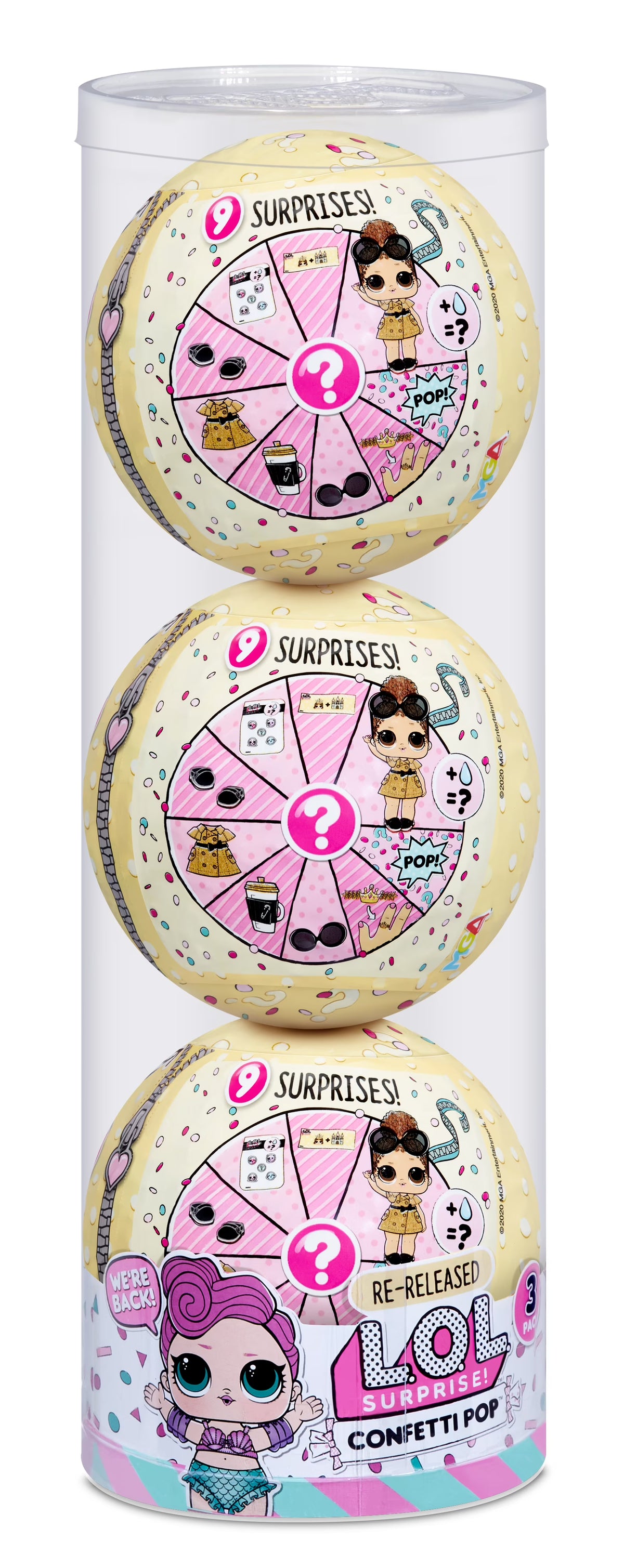LOL Surprise 3-Pack Confetti Waves Z1774