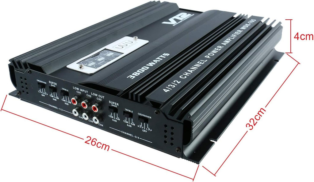 4 Channel Car Audio Amplifier F178738