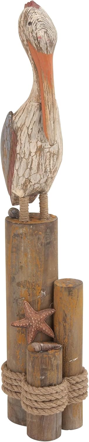 Wood Rope Pelican, 7 by 28 Pack of 2 A64156