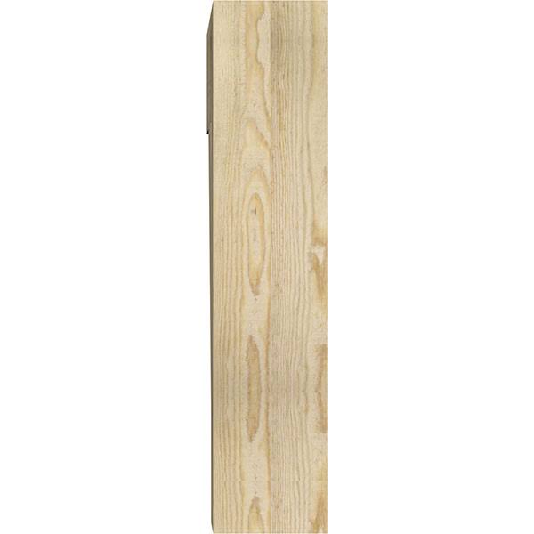 6x22W x 20x22D x 28x22H Rough Sawn Douglas Fir Bracket O324