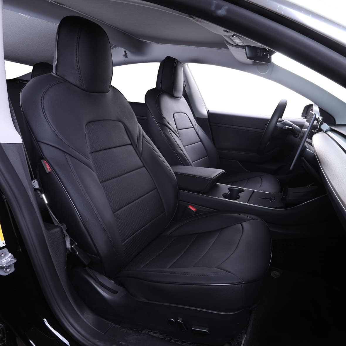 Custom Fit Neoprene Car Seat Covers Black N90480