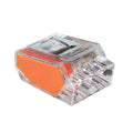 3-Port Push-In Connector Orange 100-Pack F21097