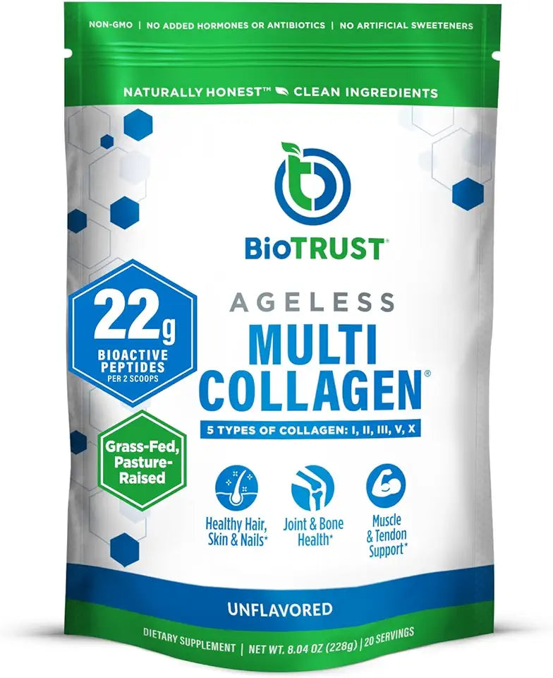 Unflavored Multi Collagen Peptides Powder F1251
