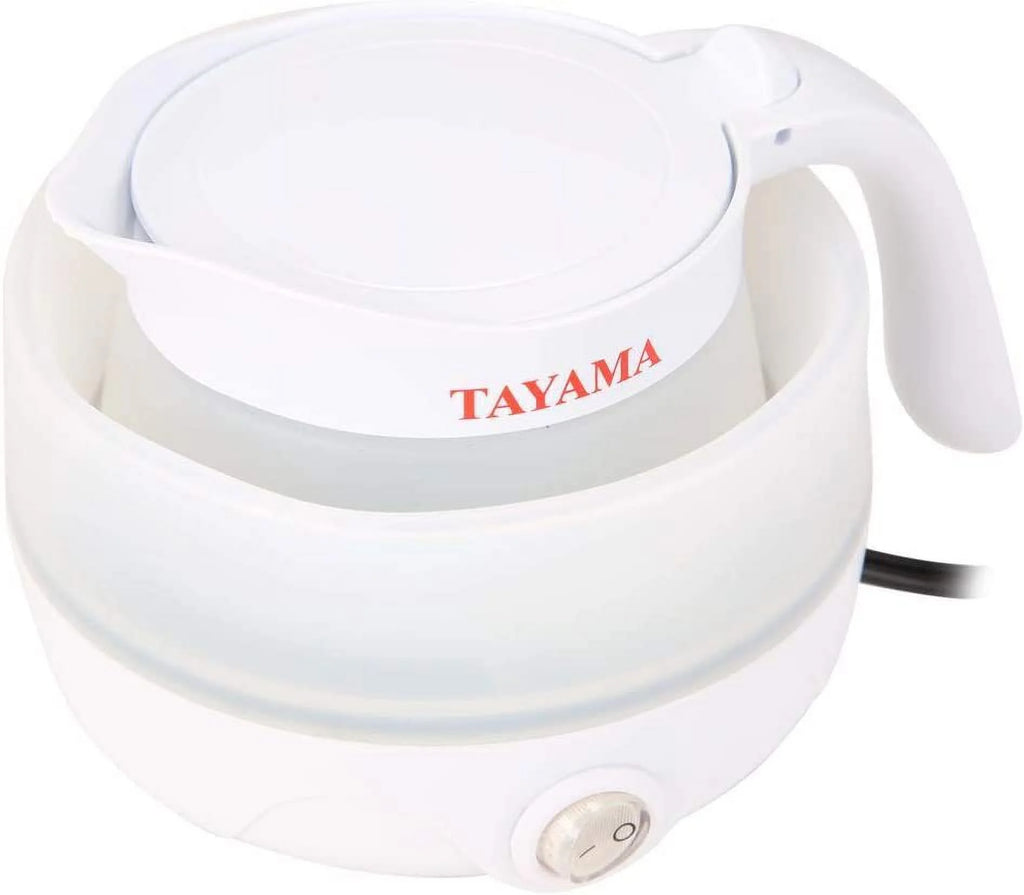 White Foldable Electric Kettle Y222773
