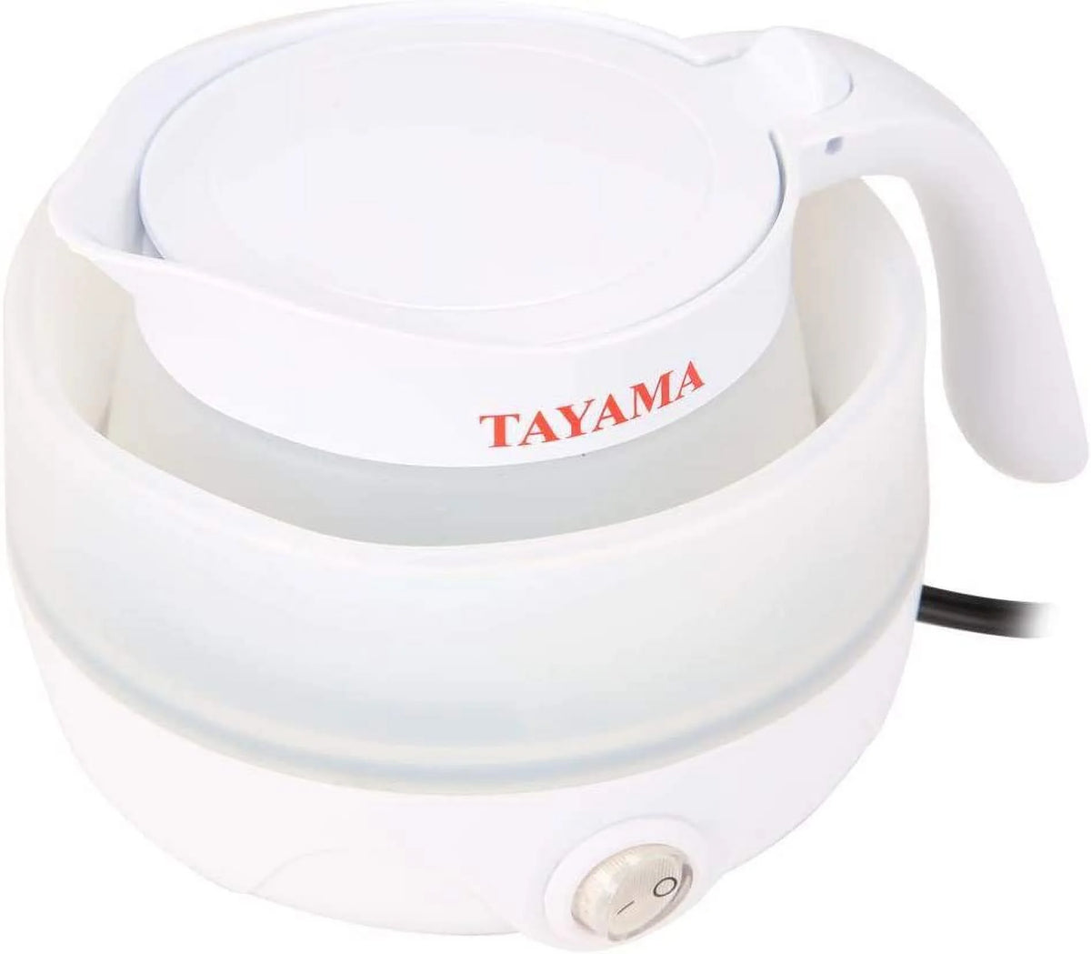 White Foldable Electric Kettle Y222773