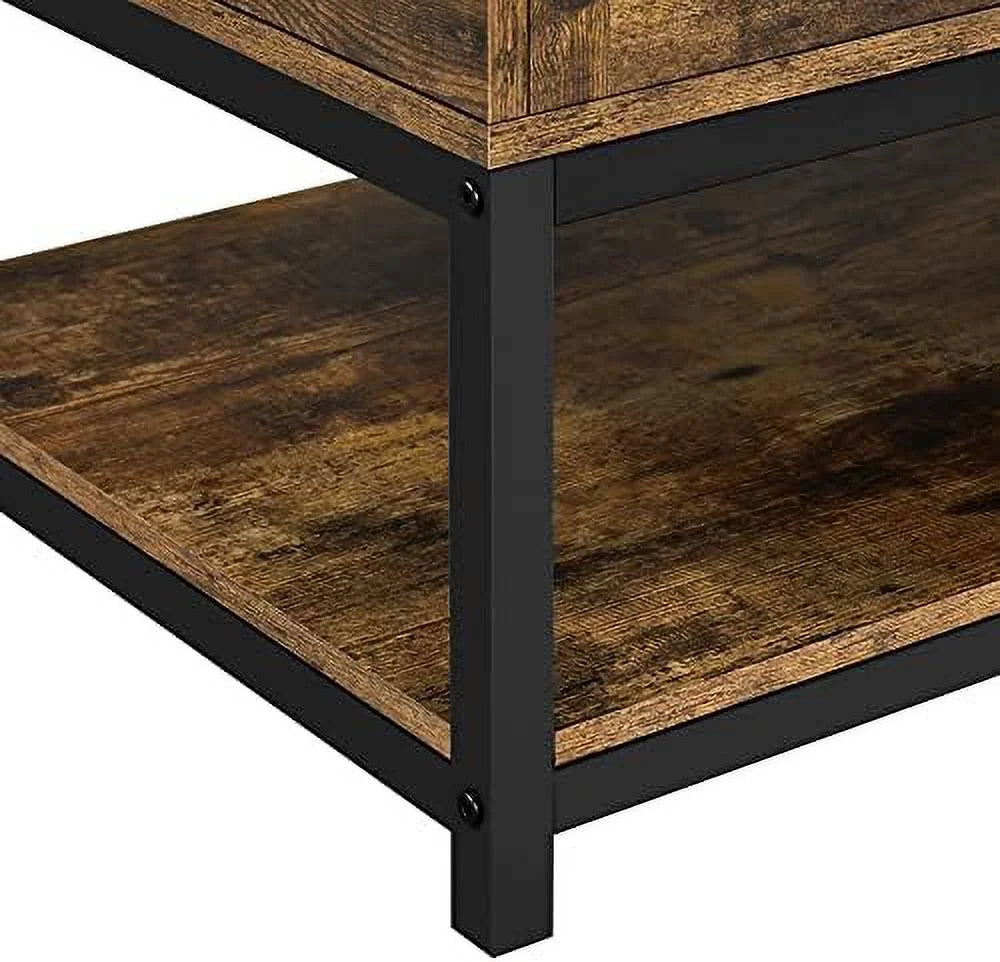 Lift Top Coffee Table with Hidden Compartments C888