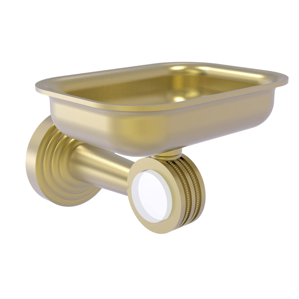 Satin Brass Wall Mounted Soap Dish Holder U14621