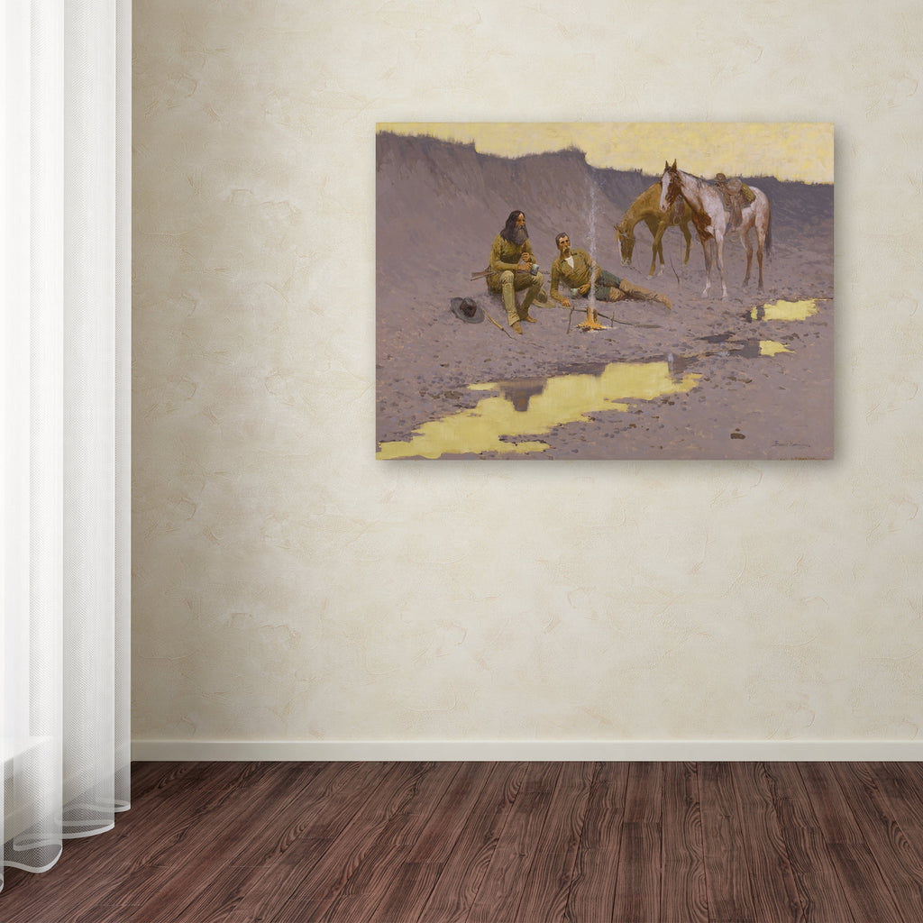 Canvas Art by Frederic Remington O757