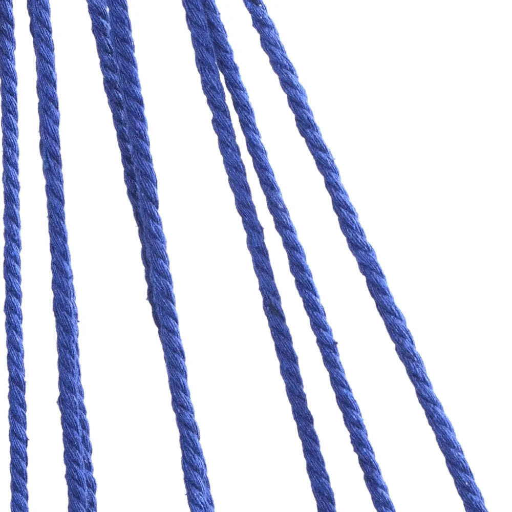 Portable Hammock Chair Porch Swing Camping Blue Strip Y84447