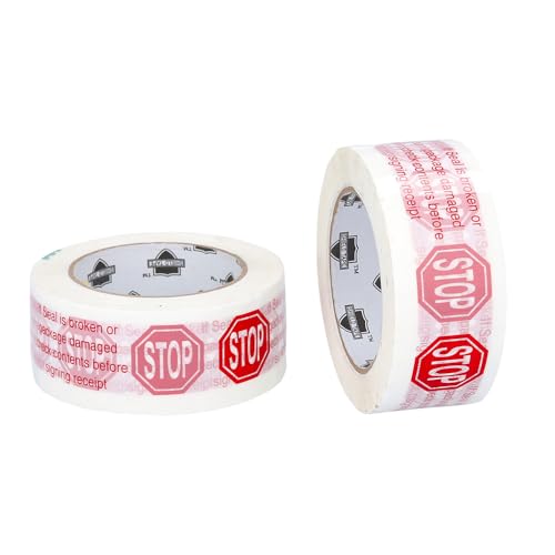 Broken Seal Tape, 2 Inch x 110 Yards, 36 Pack N40870