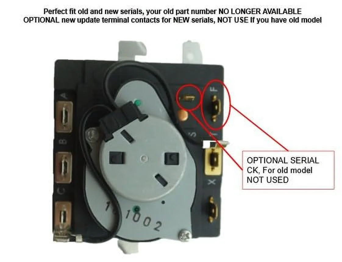 Compatible with GE Dryer Timer D9515