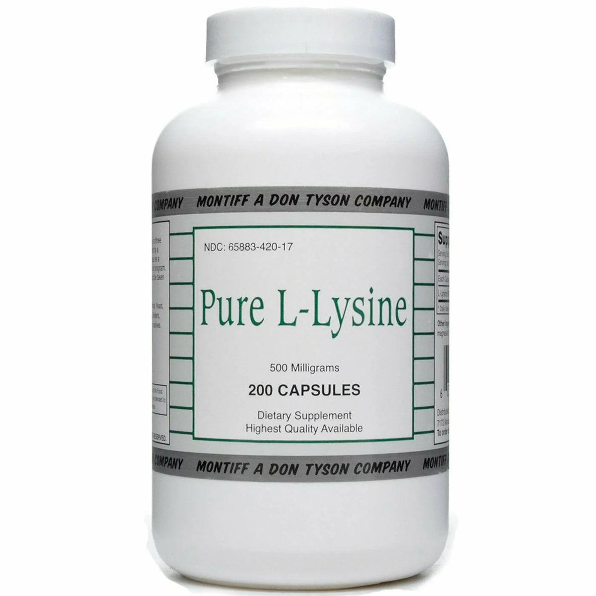 L-Lysine 500 mg W9028