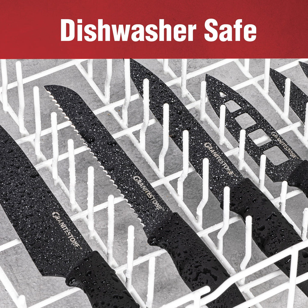 6 Piece Dishwasher Safe Knife Set W73844