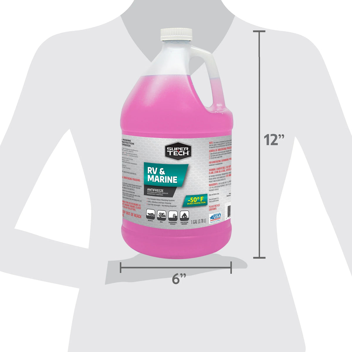 RV and Marine Antifreeze, 1 Gallon U105