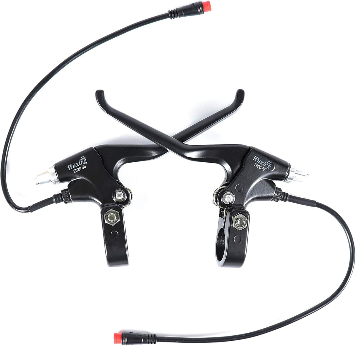 1 Pair Left & Right Waterproof Electronic Brake Lever Set for Electric Bicycle E925256