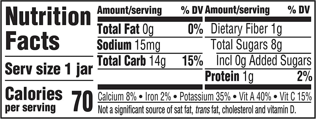 Sweet Potato Baby Food 4 oz Jar 10 Pack H769990
