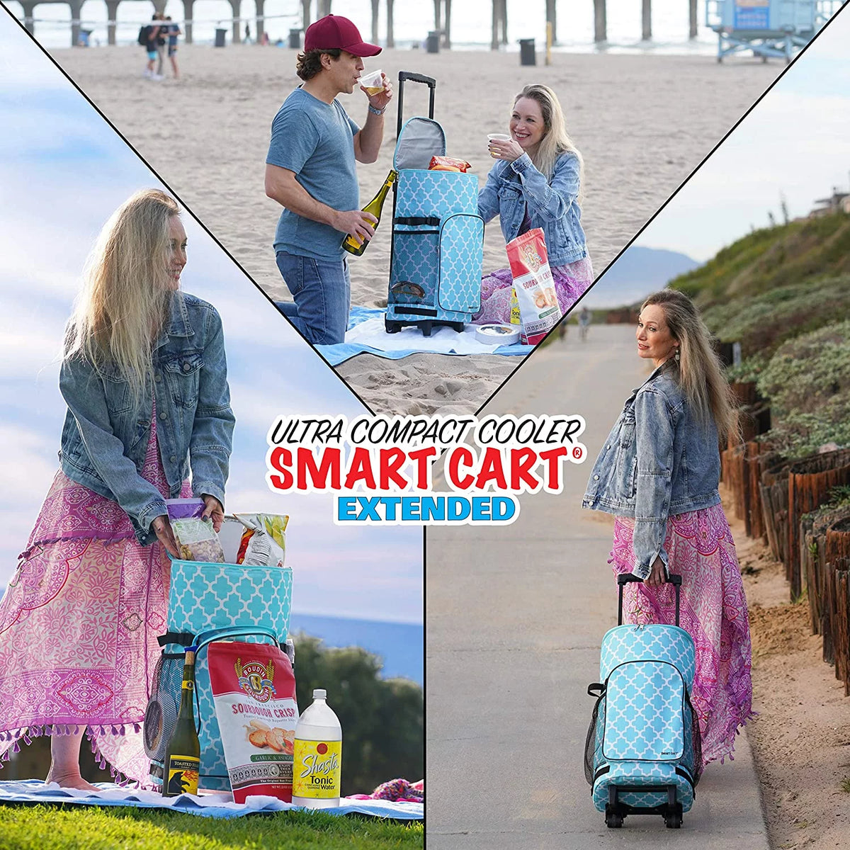 Collapsible Insulated Rolling Cooler R1088