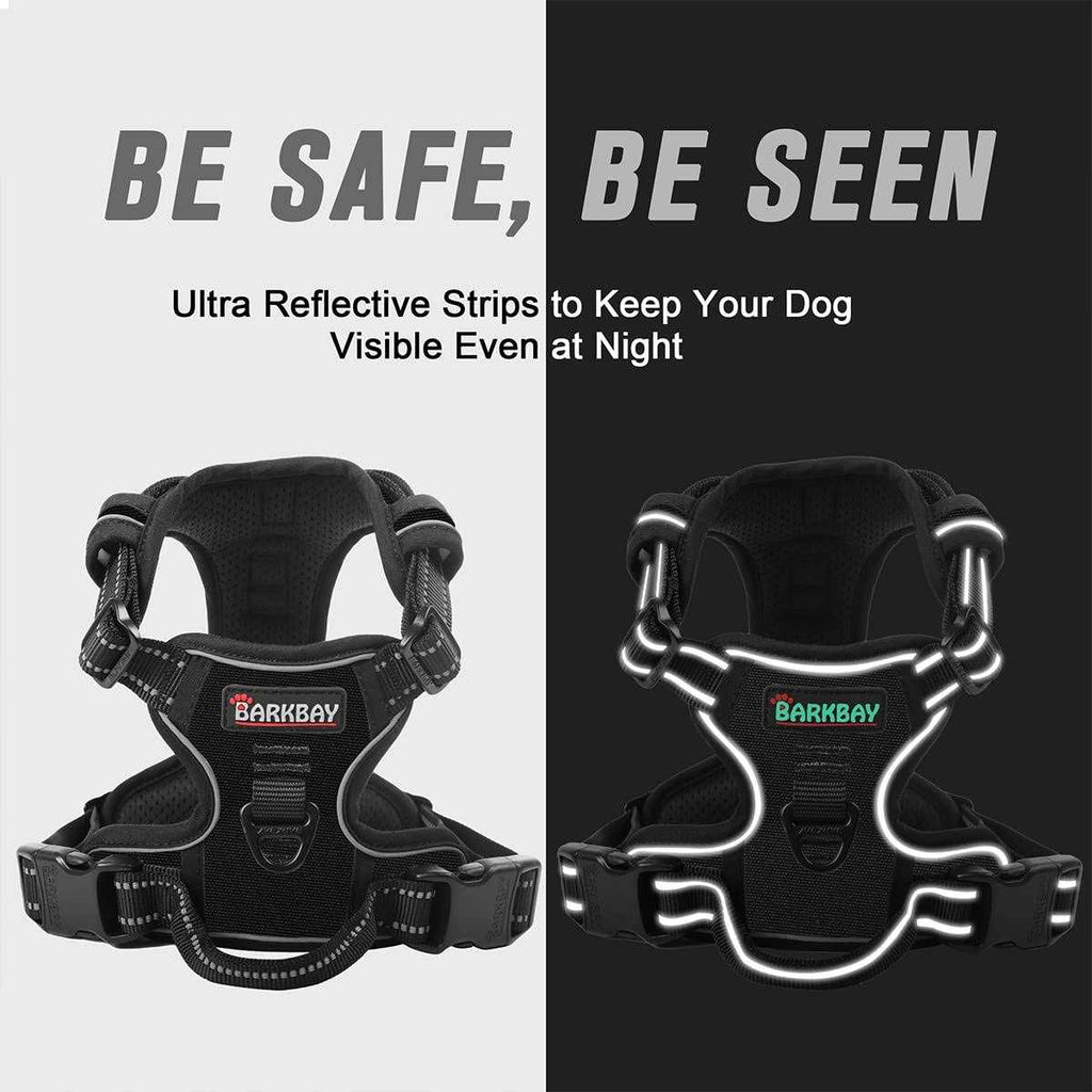 No Pull Reflective Dog Harness with Easy Control Handle I241