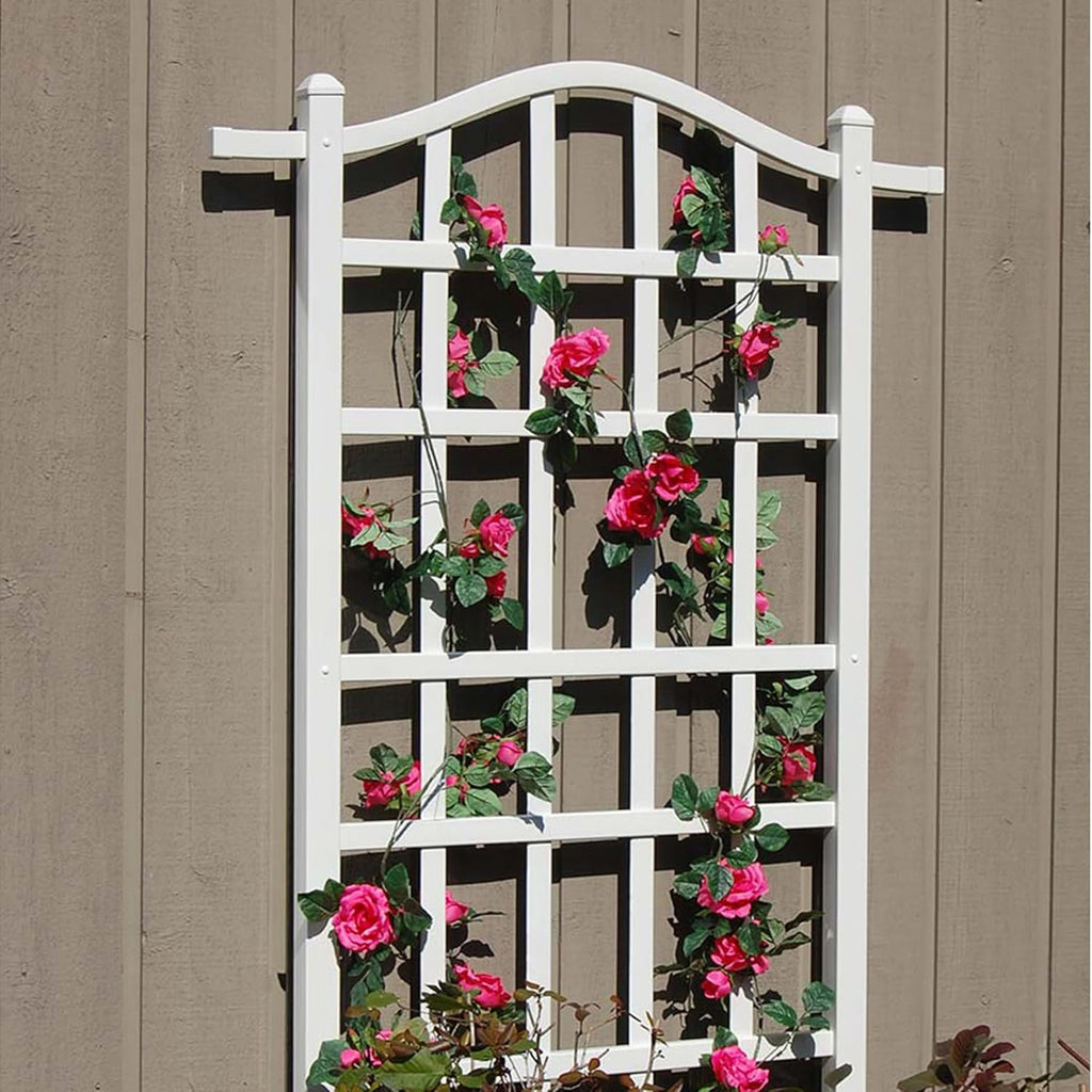 White 35 x 75 Inch Garden Trellis L304688