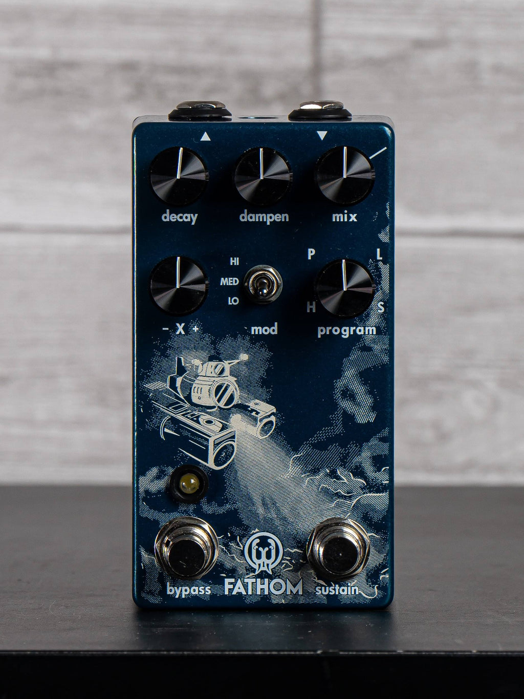 Multi-Function Reverb Pedal R518