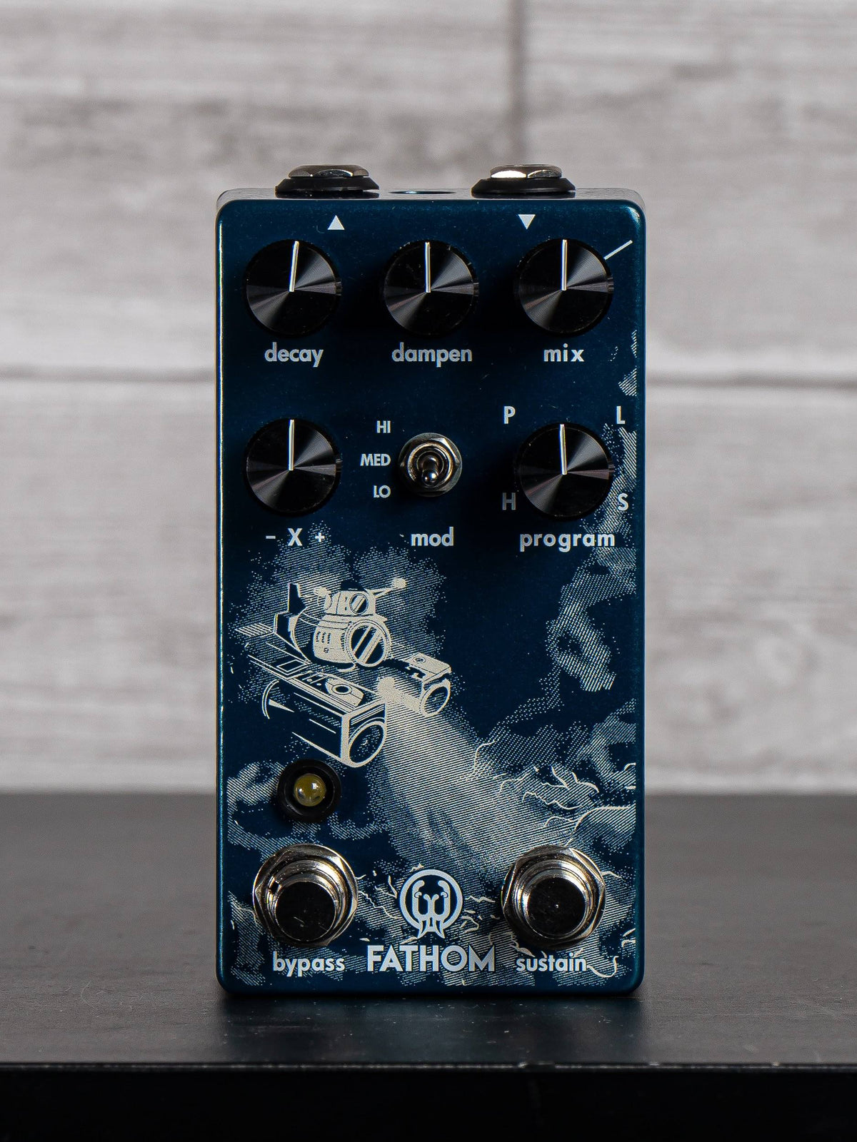 Multi-Function Reverb Pedal R518