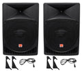 15" Powered Active 2-Way DJ PA Speakers U569