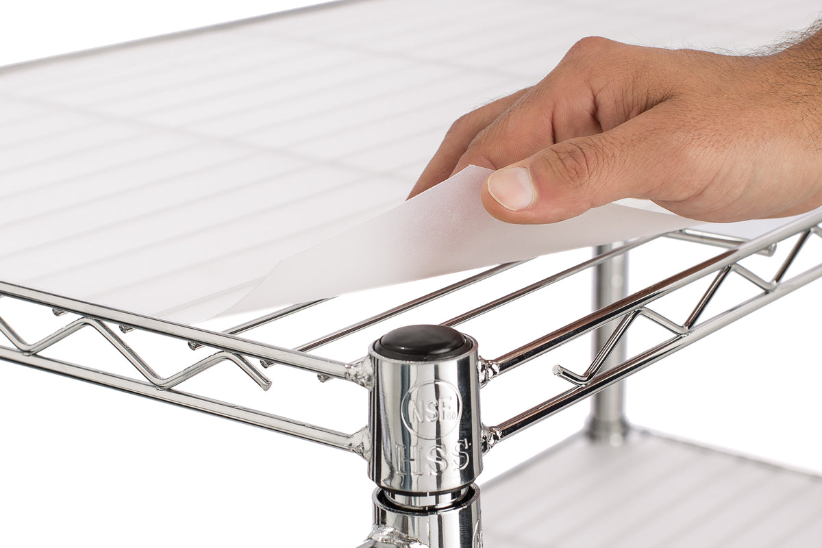 6-Shelf Wire Shelf Unit, Chrome I561172