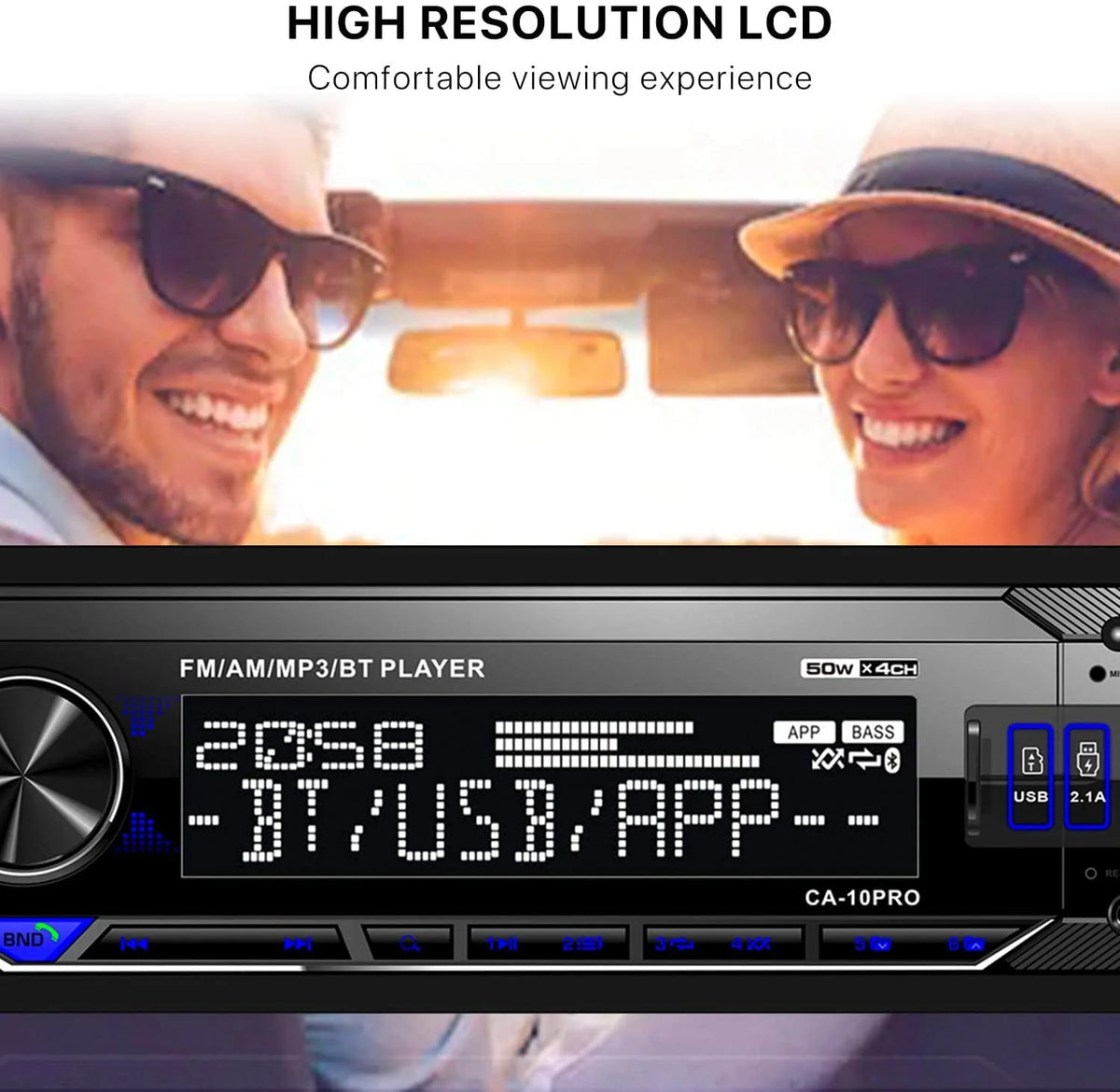 Single Din Bluetooth Car Stereo M38102