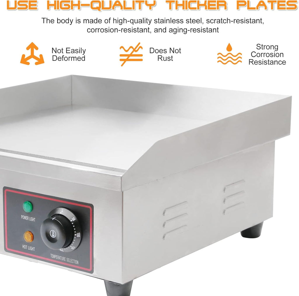 30 Inch Electric Countertop Griddle A626043