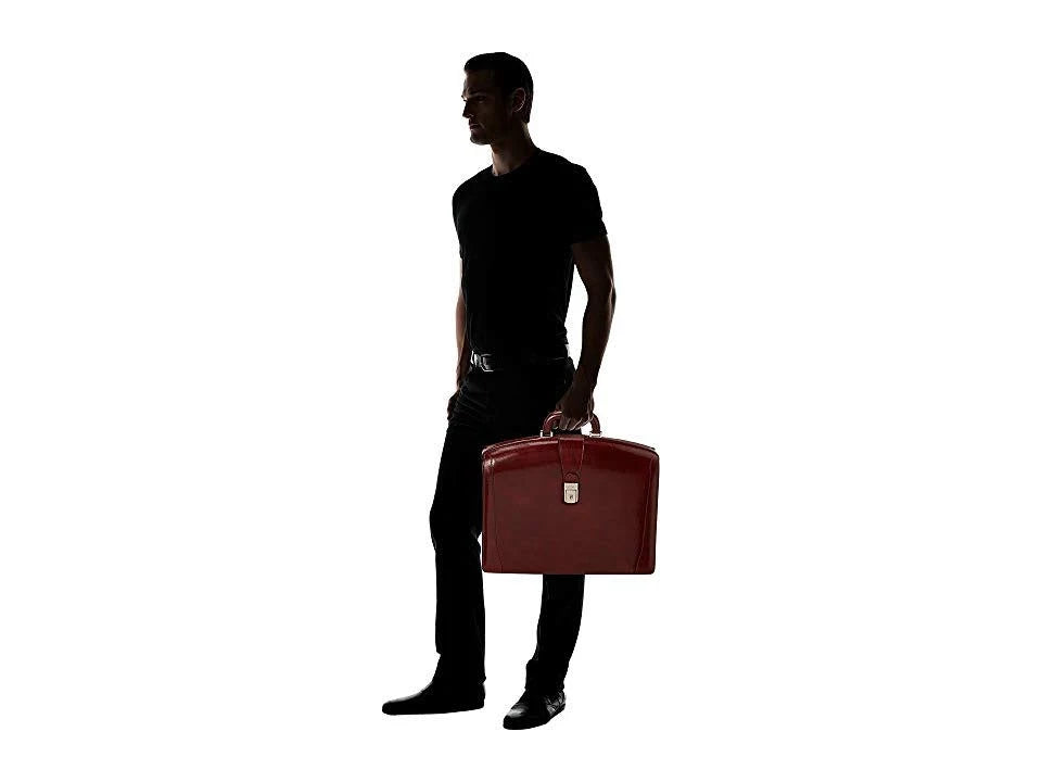 Dark Brown Leather Brief F750