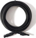 10AWG 20ft Solar Extension Cable with Female and Male Connectors, Pack of 2 E104