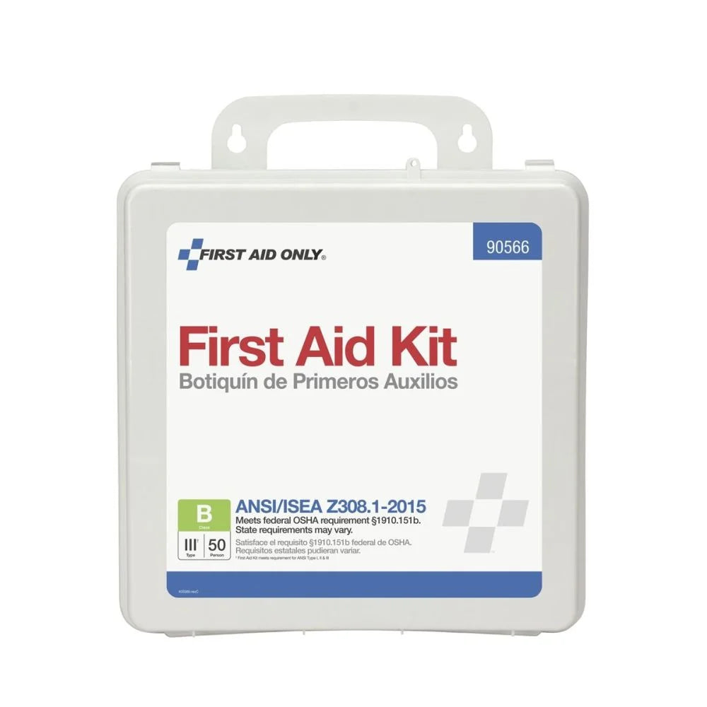 ANSI 2015 Compliant Class B Type III First Aid Kit, 199 Pieces L483719