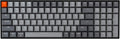 96% Layout 100 Keys Wireless Bluetooth 5.1 Wired USB Mechanical Keyboard with Gateron G Pro Red Switch White LED Backlight U6037