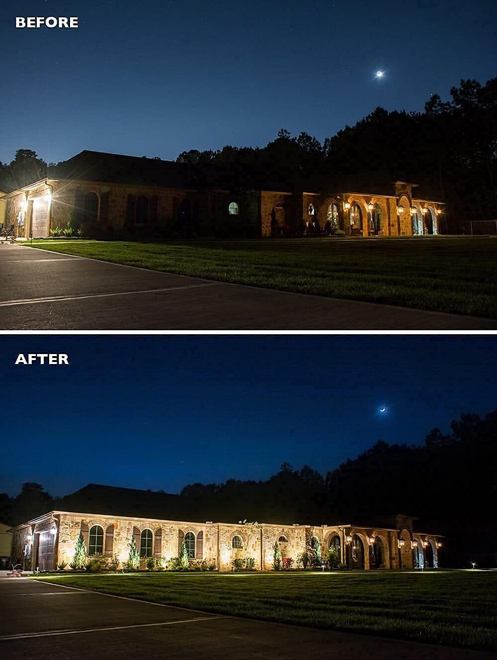 LED Flood Light Outdoor, 16W Landscape Lights, 1500 Lumen Waterproof Security Lights, 3000K Warm White I899119