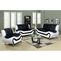Black & White Sofa Set L619