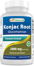Konjac Root 2000mg Tablets 180 Count M42879