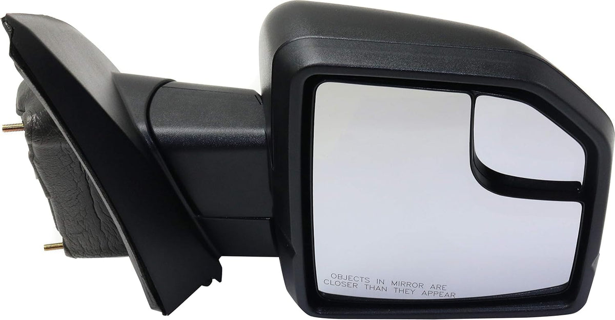 Passenger Side Power Non-Towing Manual Folding Non-Heated Mirror with Blind Spot Glass J1368
