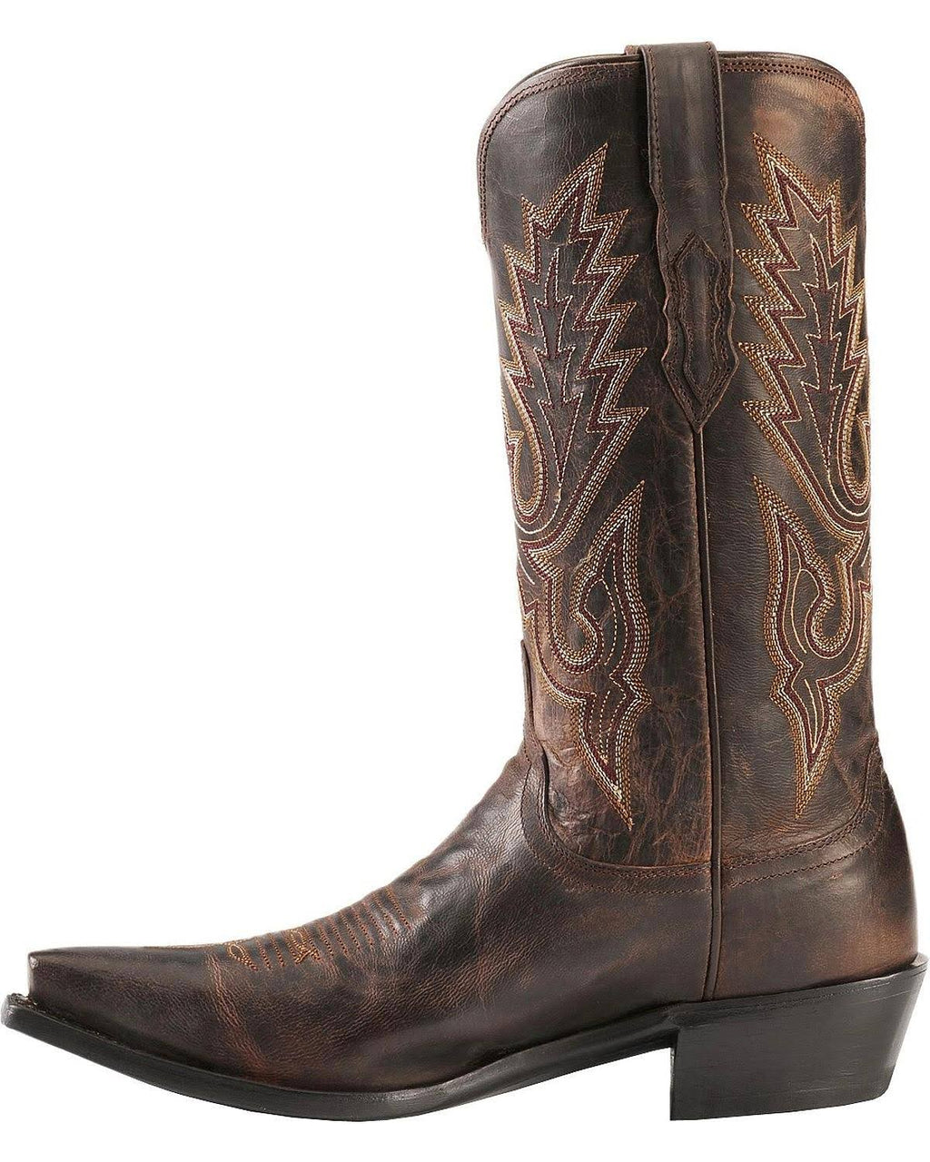 Chocolate Madras Goat Cowboy Boots S3659