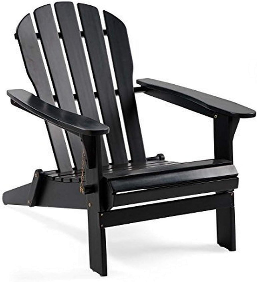 Foldable Eucalyptus Adirondack Chair S329578
